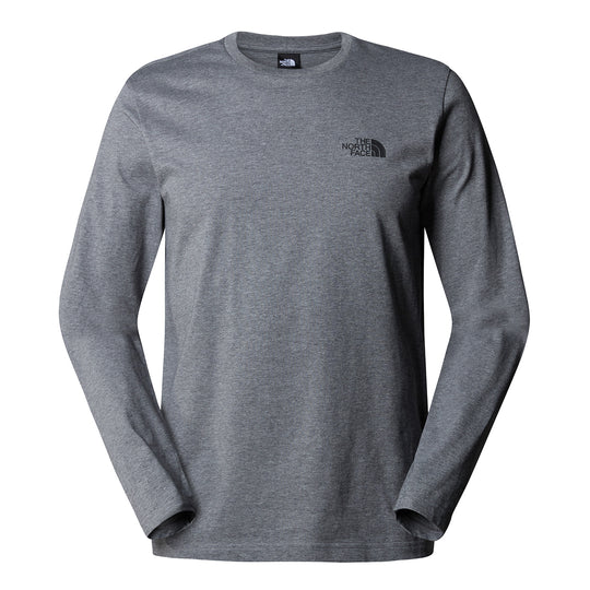 Herrenlangarmshirt The North Face Simple Dome Grau