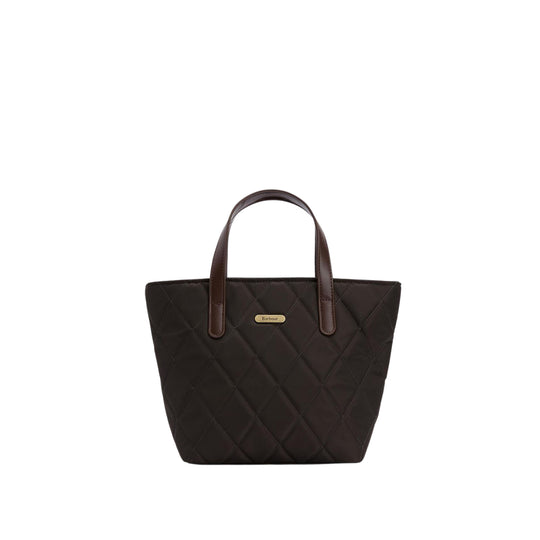 BARBOUR Damen-MINI-TOTE-BAG QUILTED - Olivgrün