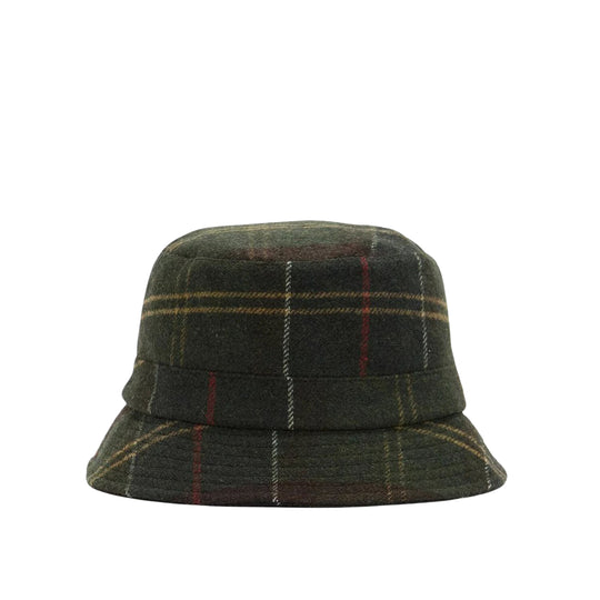BARBOUR Sportieve dameshoed HEIDI TARTAN - Groen/Blauw