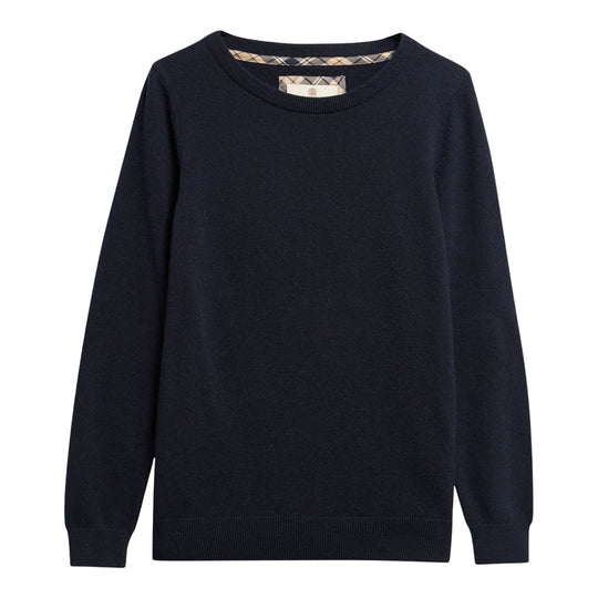 BARBOUR PENDLE CREW KNIT Sweatshirt - Blau