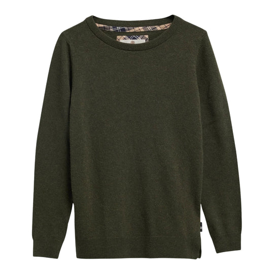 BARBOUR Sweatshirt PENDLE CREW KNIT - Grün
