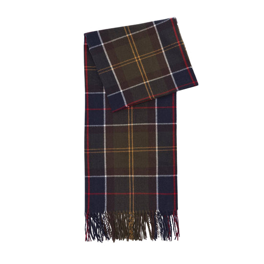 BARBOUR Damesmantelsjaal STANWAY Classic Tartan - Blauw/Groen