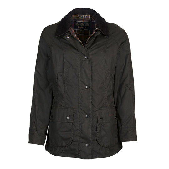 BARBOUR Damesjas Cerato Beadnell - Olijf