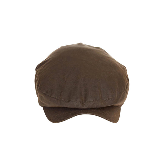 cheviot wax flat cap