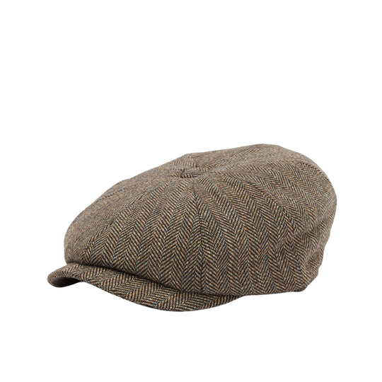BARBOUR Herren-Tweedmütze BAKER BOY FYNE - Beige
