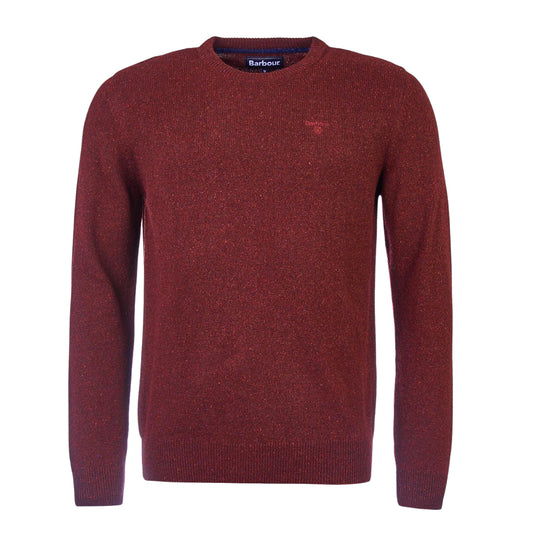 BARBOUR Heren trui ESSENTIAL TISBURY - Gemêleerd rood
