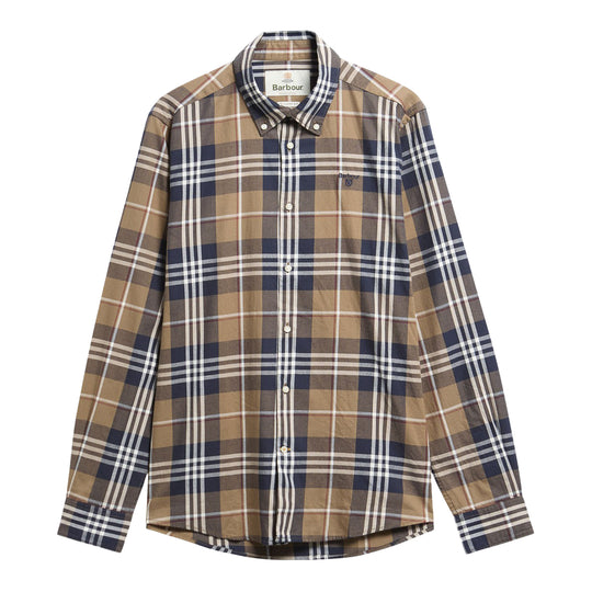BARBOUR Camicia Uomo Sartoriale Edgar - Blu/Multicolor