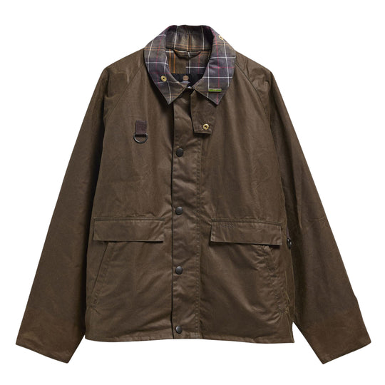 BARBOUR Gewaxt jack SPEY ICONS - Bruin