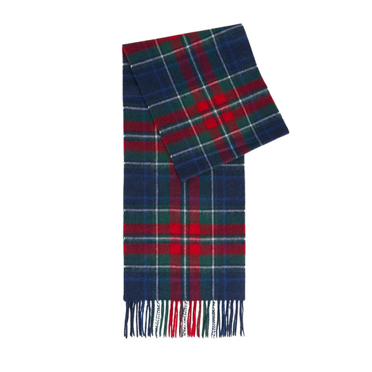 BARBOUR Herensjaal NEW CHECK Tartan - Blauw/Groen/Rood