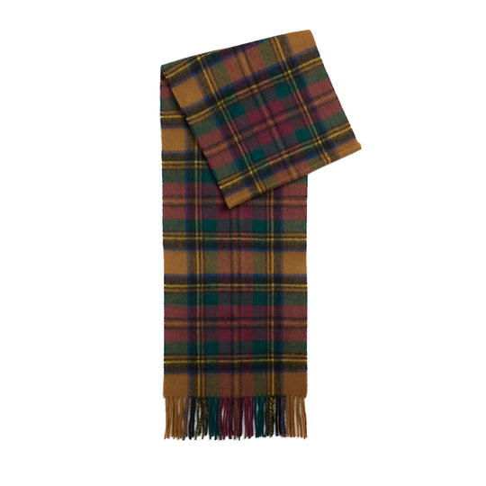 BARBOUR Herensjaal NEW CHECK Tartan - Blauw/Geel/Rood