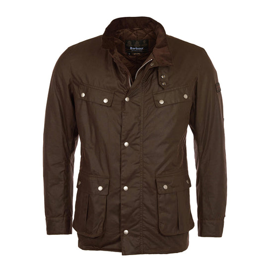 Men's Jacket Barbour International Duke Brown 