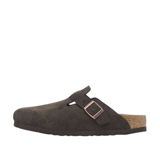 Unisex klompen Birkenstock Boston Smalle pasvorm Mocha