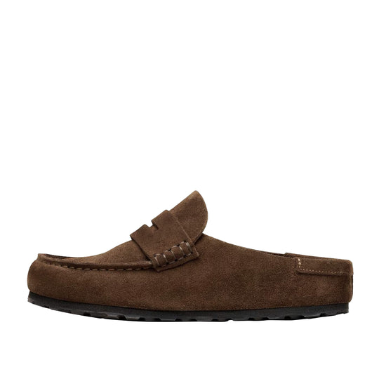 BIRKENSTOCK klomp-mocassin NAPLES WRAPPED - taupe