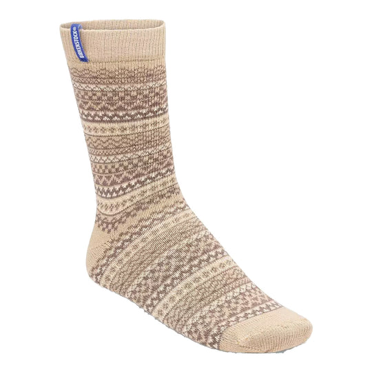 BIRKENSTOCK Calze WINTER WOOL in Misto Lana e Cotone - Beige / Multi