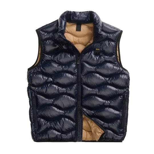 BLAUER Men's Padded Thermal Wadding Vest DANNY - Blue
