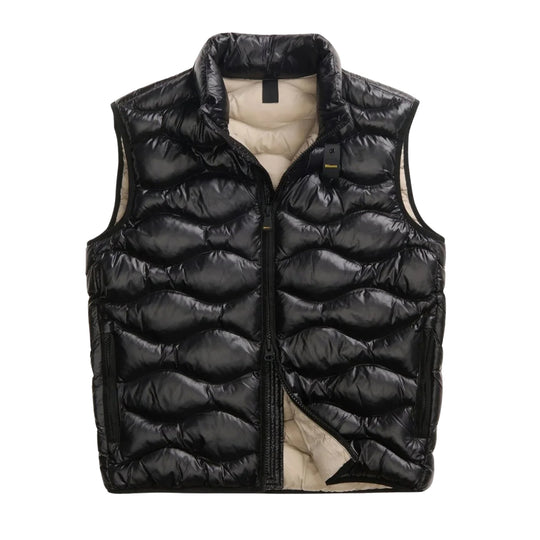BLAUER Men's Padded Thermal Wadding Vest DANNY - Black