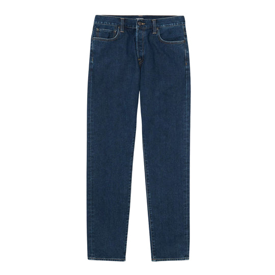 CARHARTT WIP Jeans Uomo Newel Blu Stone Washed