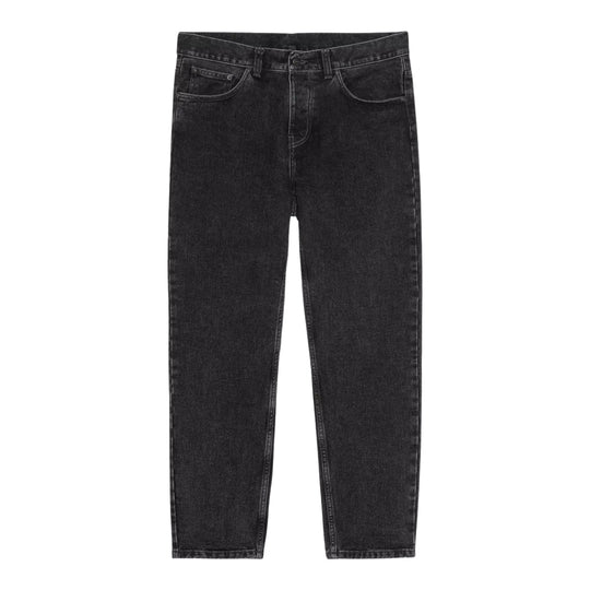 CARHARTT WIP Jeans Uomo Newel Pant - Nero/Stone Washed