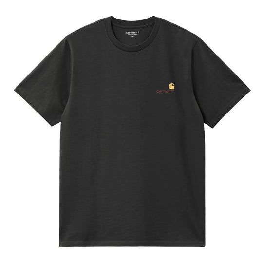 CARHARTT WIP Men's S/S AMERICAN SCRIPT T-Shirt - Green