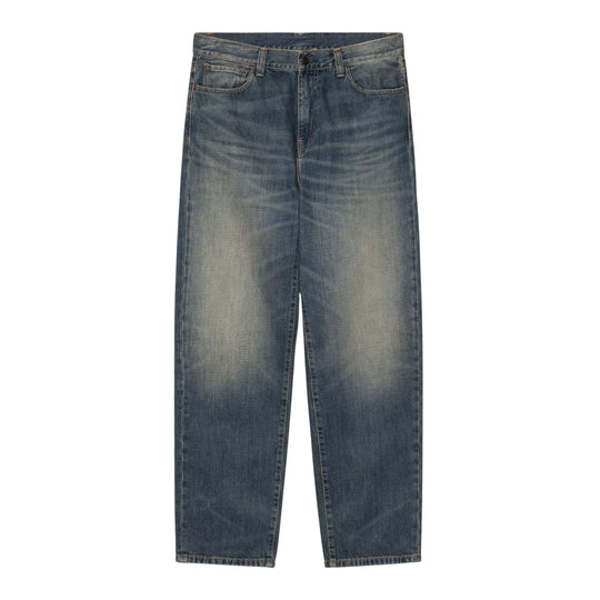 CARHARTT WIP Jeans Uomo Aaron Pant - Blu/ Sabbiato