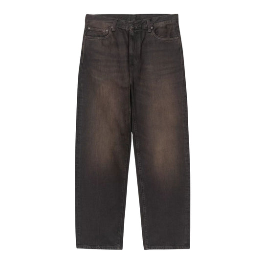 CARHARTT WIP Jeans Uomo Aaron Pant - Nero/ Tabacco Lavato
