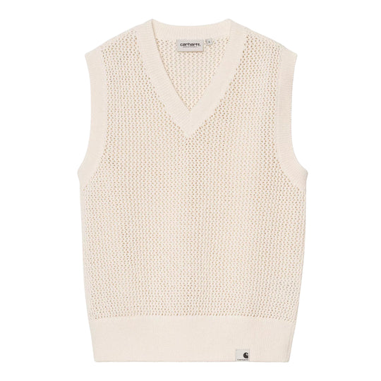 CARHARTT WIP Gilet in Maglia Donna Stockton Vest - Panna