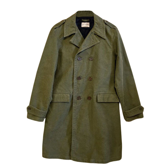 CHESAPEAKE'S waterdichte trenchcoat JUNGLE CLOTH NAVAL OFFICER - Militairgroen