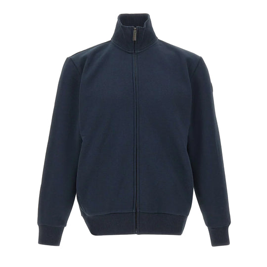 COLMAR herenhoodie met volledige ritssluiting van katoen - Blauw