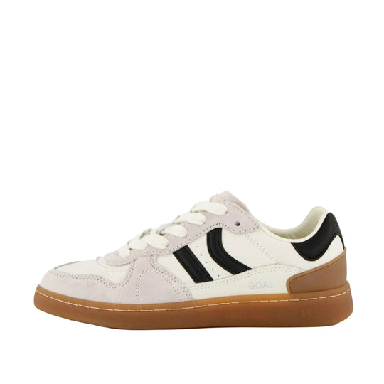 COOLWAY Damessneakers GOAL - Wit/Zwart