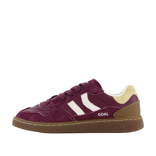 COOLWAY damessneakers GOAL - Bordeauxrood