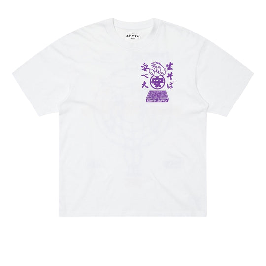 EDWIN T-Shirt Uomo SOBA YASUBÉ - Bianco