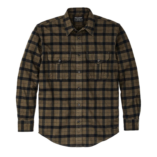 FILSON Camicia Uomo ALASKAN GUIDE - Verde Militare/ Nero