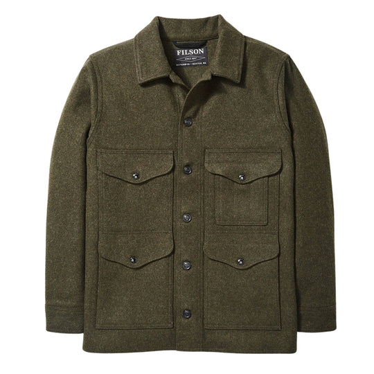 Filson Mackinaw Wool Cruiser jack voor heren groen
