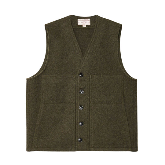 Herenvest Filson Mackinaw Wool Vest Groen