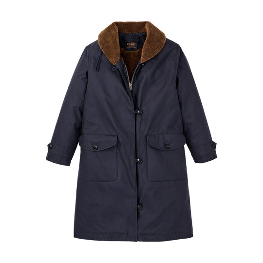 FILSON Giubbino Donna HARBOR FRONT TRENCH COAT - Blu