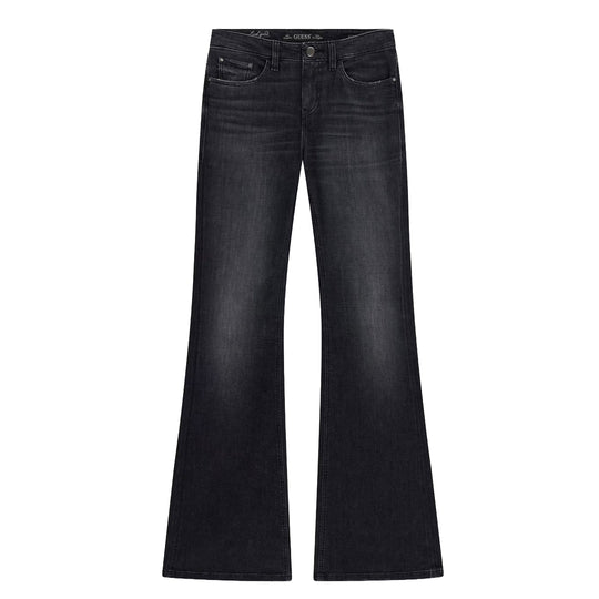 GUESS Jeans A Zampa B-JEAN a Vita Bassa - Nero Lavato