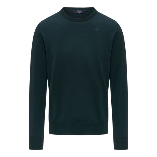 K-WAY Maglione Uomo Sebastien Merino Verde Scuro