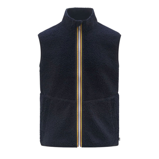 Yannick Sherpa Vest Blue