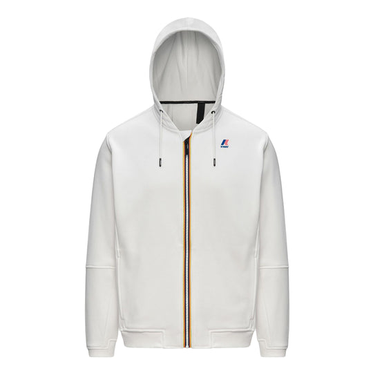 K-WAY Herenhoodie PROSPER BRUSHED PC - Wit