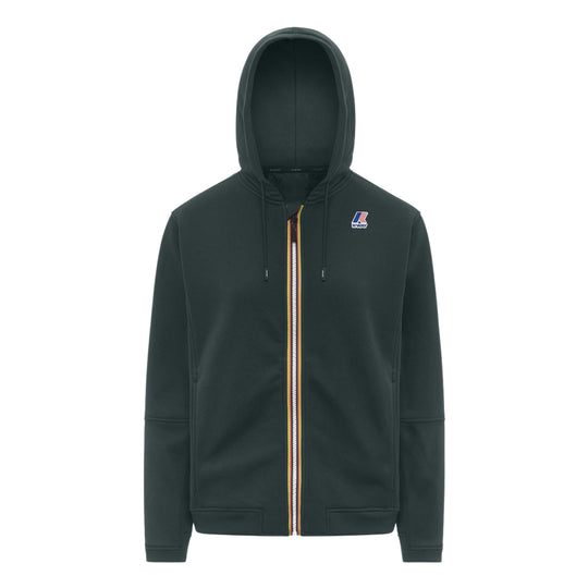 K-WAY Herenhoodie PROSPER BRUSHED PC - Groen