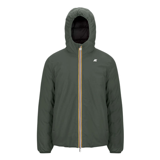 K-WAY Giubbino Uomo Jack St Thermo Double Verde/Nero