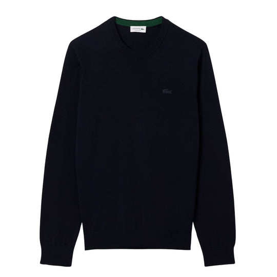 Men's Lacoste Merino Wool Sweater Blue