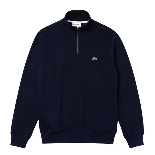 LACOSTE Felpa Uomo Mezza Zip Blu