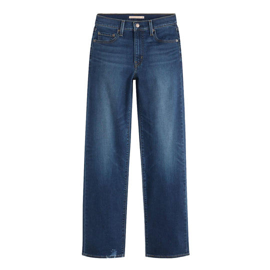 LEVI'S Damenjeans 723 STRAIGHT mit hoher Taille - Dunkler Denim