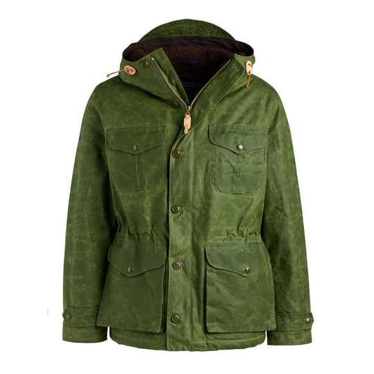 MANIFATTURA CECCARELL Teddy Lined Weekender Coat - Verde Chiaro