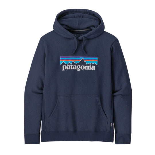 PATAGONIA Felpa Uomo con cappuccio P-6 Logo Uprisal - Blu
