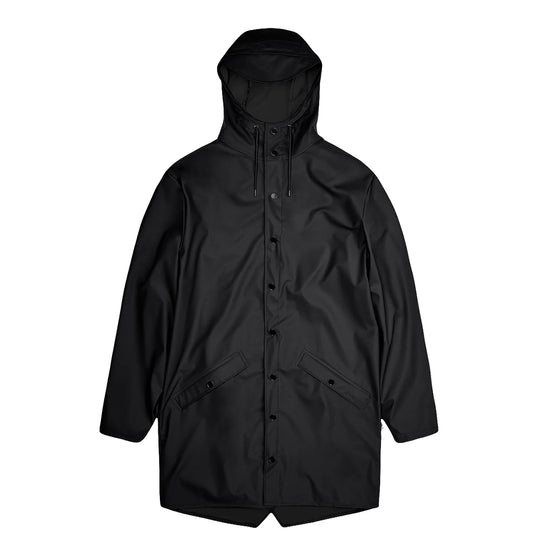 RAINS Impermeabile Uomo LONG JACKET - Nero