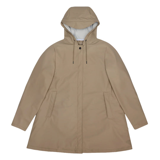 RAINS Impermeabile Donna A-LINE - Beige