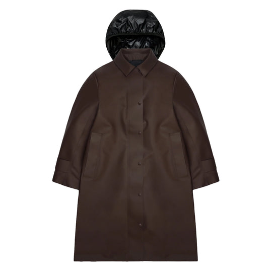 RAINS Impermeabile Donna NARA LONG - Marrone
