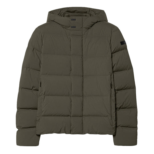 RRD Men's STOP TUBIC 12 HOOD Down Jacket - Military Green